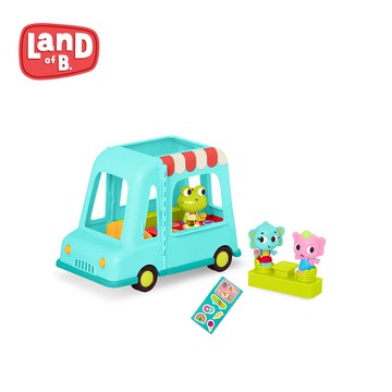 B.Toys Land of B.芙洛克聲鮮快餐車 玩具 小朋友 車