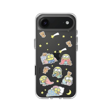 iPhone Air Clear Case（相機按鈕） 透明 - Minions - 小小兵 - 鮑伯的瞌睡時間