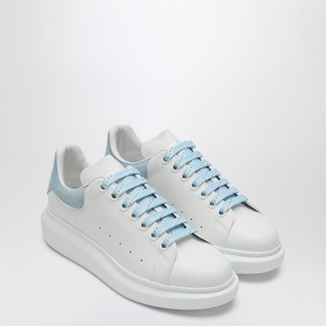 Alexander McQueen Oversize Sneakers White/Powder Blue