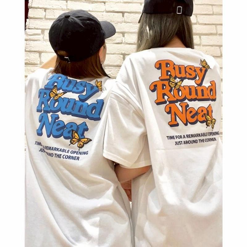 イング Ingni Backバタフライロゴチュニックt オフホワイト ブルー 通販 Lineポイント最大2 0 Get Lineショッピング