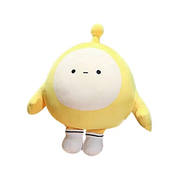 【啾愛你】新款正版授權蛋仔派對毛絨布偶-黃色