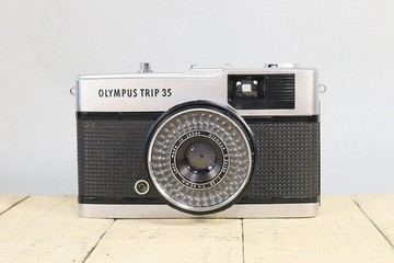 【免運】【功能完好】復古底片相機 OLYMPUS TRIP35 S/N802177 p128