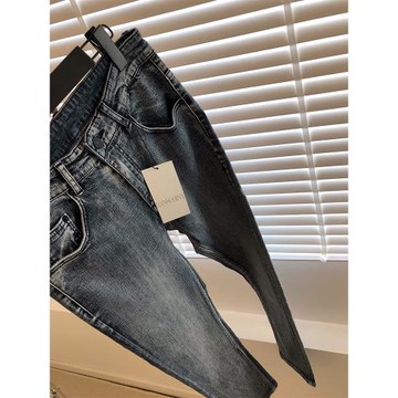 【GCYNUANUANUA】經典/休閑/復古/水洗/小腳/彈力/男士九分牛仔褲