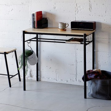 日本COLLEND IRON 鋼製窄型筆記型電腦桌-DIY