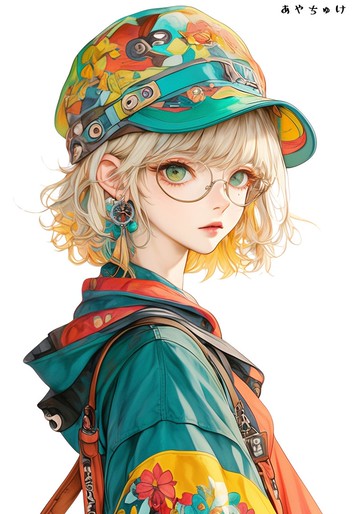 【11月新品】07-105-0096 人物貼紙 冬日女孩