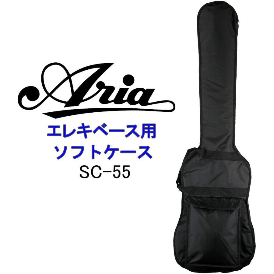 ARIA SC-55 エレキベース用ソフトケース | LINEショッピング