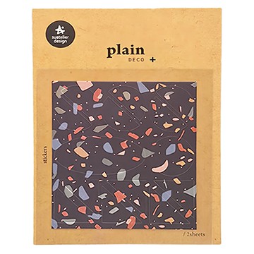 suatelier design 裝飾貼紙 2張  1639  3組  多色