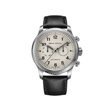 (免運)海鷗表男士手表多功能運動夜光機械表休閑男表飛行員腕表6080