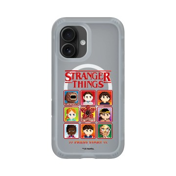 iPhone 16 AirX 流變灰 - Stranger Things - 8 位元 - 角色選單