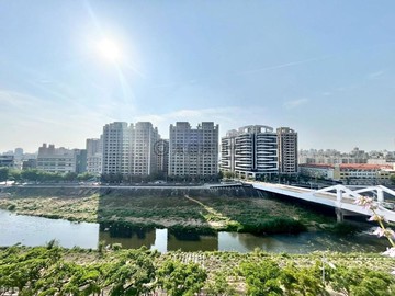 寓上樂灣｜台中樂居金獎社區河岸景觀3房平車戶｜台中市太平區旱溪東路二段
