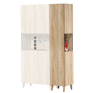 【Hampton 漢汀堡】奧斯特系列原橡色1.3×6尺高鞋櫃