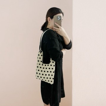 菲菲窩居 設計師質感針織包 設計包 韓版 小包 時尚購物袋 外出包 小包包 購物袋 肩背 手提包 編織包