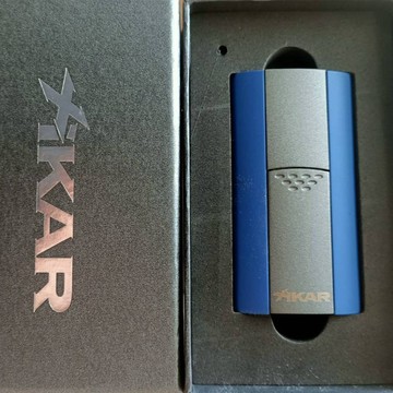 【現貨】正品 美國XIKAR Flash Lighters 雪茄打火機 單孔噴射(藍色款)
