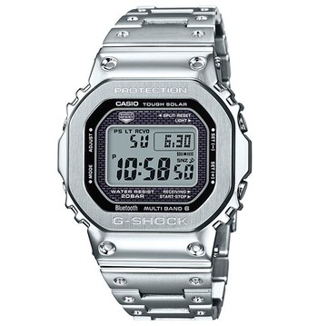 CASIO 卡西歐G-SHOCK GMW-B5000D-1 搭載藍牙連線功能及世界六局標準電波腕錶43.2mm｜樂天全館特惠中★指定刷卡回饋10%