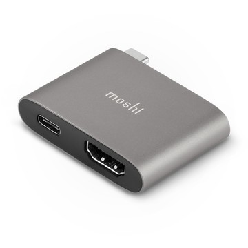 Moshi USB-C to HDMI 雙端口轉接器 (支援 4K HDR / PD 60W)