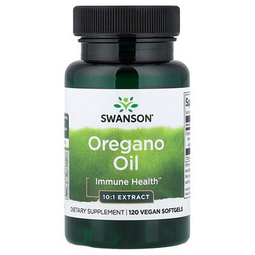 Swanson Vitamins, 牛至油，120 粒軟膠囊（每粒軟膠囊 150 毫克）