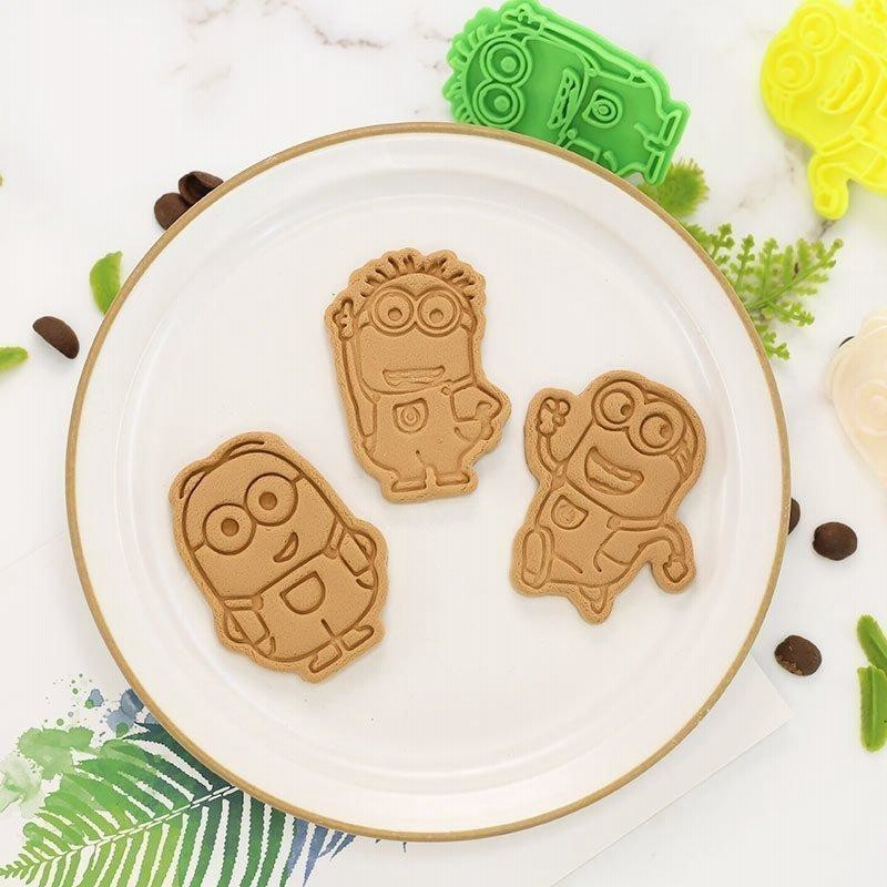 ミニオンズ クッキー型セット キャラクター型枠 クッキー型抜き 製菓道具 洋菓子用グッズ かわいい 3点セット 通販 Lineポイント最大get Lineショッピング