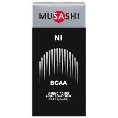 栄養補助食品 アミノ酸 BCAA ムサシ MUSASHI NI ニー 8本入り スポーツ