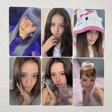 ⭐正版代購⭐金智秀Jisoo小卡 solo chulo2快閃隨機卡 白衣紫衣托臉秀 Kitty秀 BLACKPINK粉墨
