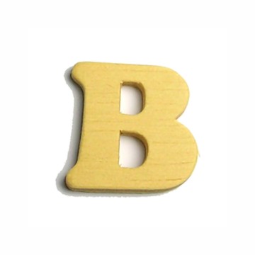 哈比屋 木質英文字母_B