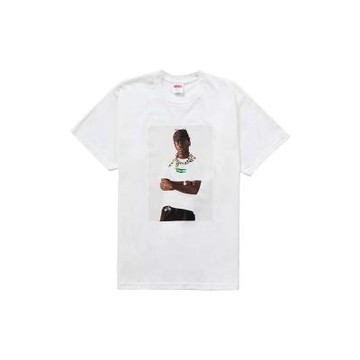SUPREME TYLER THE CREATOR TEE WHITE 人像圖 短袖 白色 FW24T43-WE