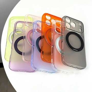 360°旋轉支架 TPU軟殼 全包精孔 適用 iPhone 17 手機殼 16 15 14 13 12 Pro max