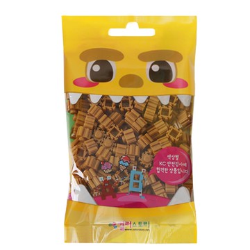 韓國 Color Story - 免燙拼豆-補充包165顆(卡其色/10mm)