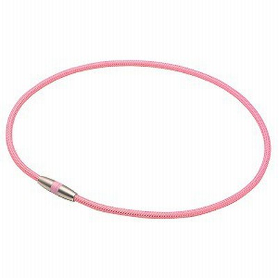 ファイテン RAKUWA 磁気チタンネックレス ライトピンク 45cm メール便送料無料