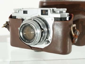 Konica IIA 35mm 膠卷相機 復古肩背帶