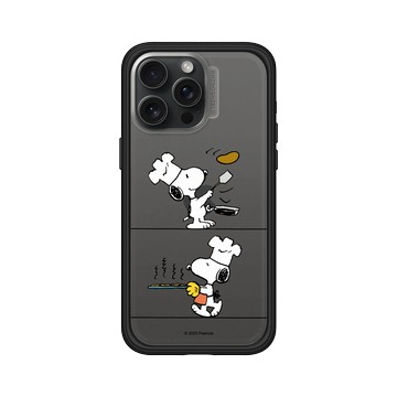 iPhone 15 Pro Max Mod NX 黑 - 史努比 Snoopy - 小小廚師