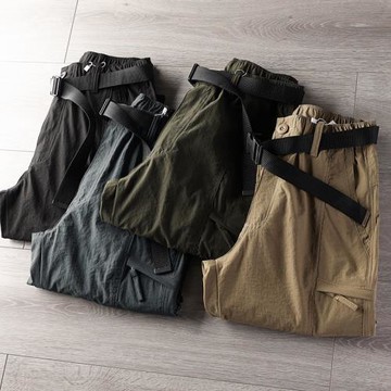 硬核牛褲！有大碼！22春季男士輕盈透氣防潑水工裝休閑褲直筒長褲