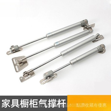 [24時熱賣]液壓撐桿 氣壓桿銅芯液壓氣壓支撐桿上翻門支撐電錶箱裝飾畫氣動桿膠頭氣撐桿 CLVA