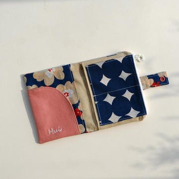 口袋護照套 // 護照套 (客製布料選擇)