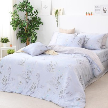 薄被套-雙人 / 6x7尺 / 40支萊賽爾天絲 / 薰草花苑 台灣製