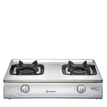 (全省安裝)(送5%購物金)櫻花雙口台爐(與G-5700K同款)NG1瓦斯爐天然氣G-5700KSN