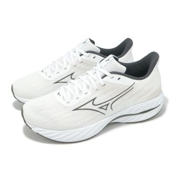 Mizuno 慢跑鞋 Wave Inspire 21 男鞋 白 支撐 波浪片 運動鞋 美津濃 J1GC2544-55