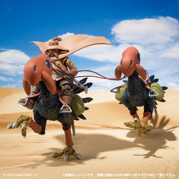 真愛日本 宮崎駿 吉卜力 娜烏西卡 風之谷 想造畫廊 鳥馬 猶巴 Gallery 模型 陸行鳥 古伊卡伊 公仔