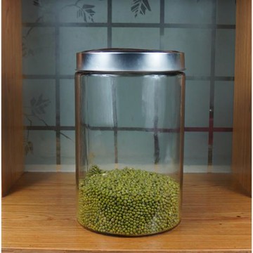 促銷特大號玻璃罐廚房儲物罐密封罐收納罐子米面桶防潮雜糧瓶