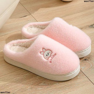 超實惠臘 秋冬棉拖鞋 居家保暖拖鞋新款女毛絨可愛保暖家居毛拖男情侶秋冬季室內家用防滑棉拖鞋