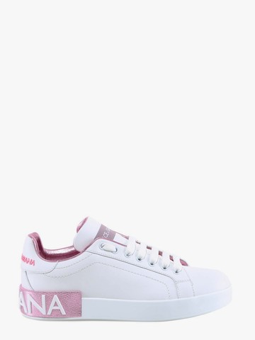 Portofino leather sneakers - DOLCE & GABBANA - gender_Woman