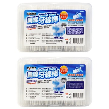 minono 米諾諾 扁線牙線棒 單支包  7cm  150入  2盒
