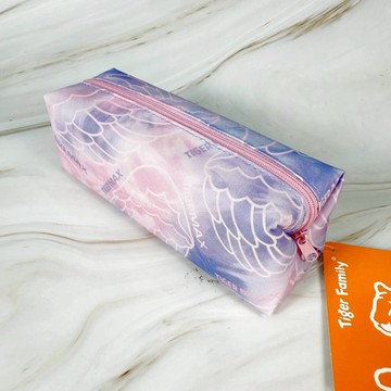 Tiger Family MAX 時尚鉛筆盒-羽翼粉紫｜輕量防潑｜文具收納首選｜4895232508846