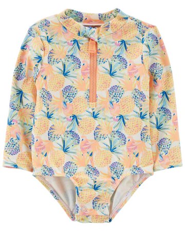 Baby Pineapple 1-Piece Rashguard