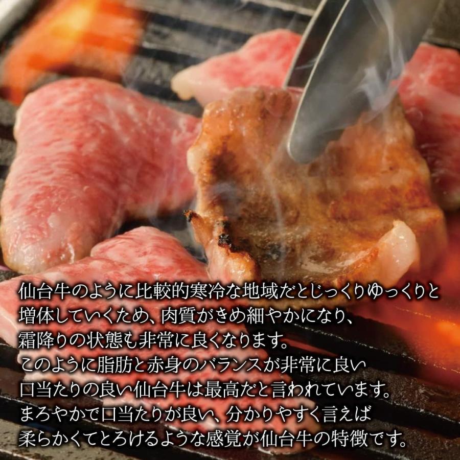 仙台牛タン 焼肉 牛タン カルビ セット 最高級黒毛和牛 （390g）