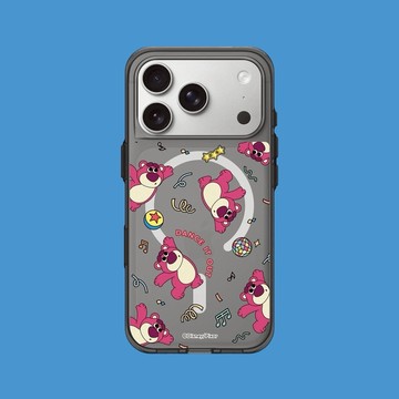 【犀牛盾】iPhone 15/16/17系列 Clear MagSafe兼容 抗黃化透明防摔磁吸手機殼/迪士尼-玩具總動員/跳舞的熊抱哥(兩色可選)