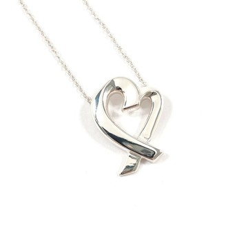 【日本直運 美品二手】蒂芙尼 TIFFANY&Co. 項鍊 愛心鎖骨鍊 Paloma Picasso 純銀 925 飾品