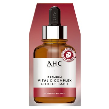 AHC 安瓶精華天絲纖維面膜 維他命C亮白  5片  1盒