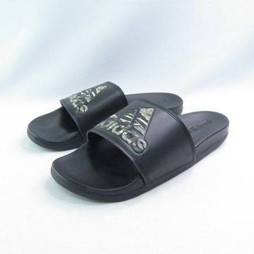 ADIDAS JP7083 男拖鞋 Adilette Comfort 海綿內襯 輕量 避震 黑【iSport愛運動】