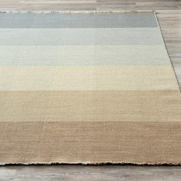 伊登羊毛手工編織地毯 160x230cm 疊色