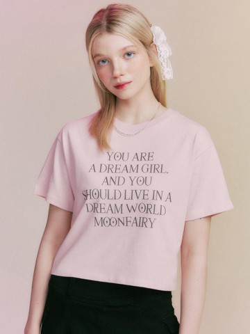 MF Reve Lettering T-shirt_Pink